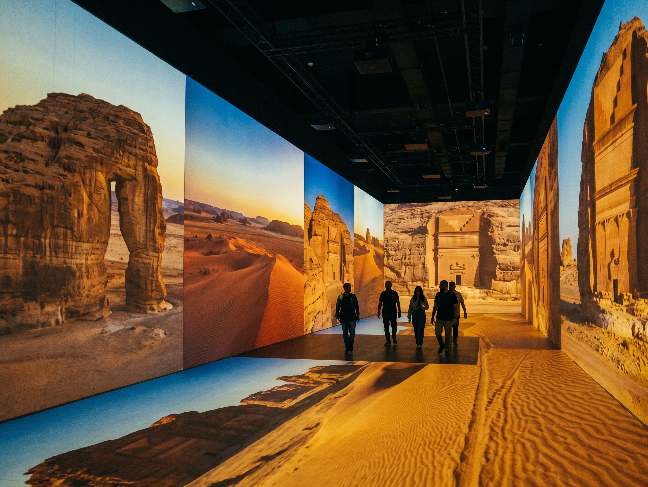 Immersive Visual Gallery concept